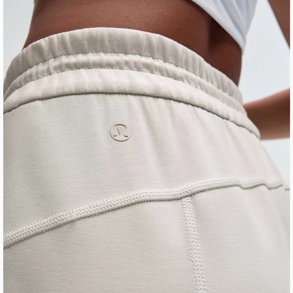 Lululemon Softstreme High-Rise Pant in Color: Bone - Picture 6 of 6